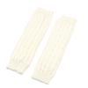 Knee Length Knitting Plush Pile Long Socks Crochet Jacquard Boot Leg Sleeve Foot Covers  Winter