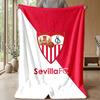 Sevilla FC Soft Flannel Fleece Blanket Lightweight Cozy Warm Throw Blanket For Sofa Bed Home Decor