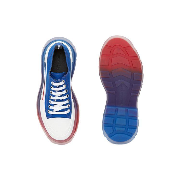 Alexander Mcqueen Кроссовки Tread Slick Low на шнуровке Королевский Белый 705660W4TGE1141
