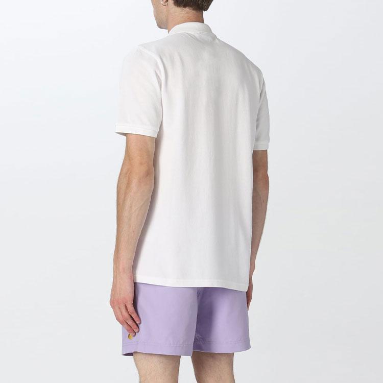 Carhartt WIP Logo Embroidered Short Sleeved Polo Shirt I023807-00R-XX
