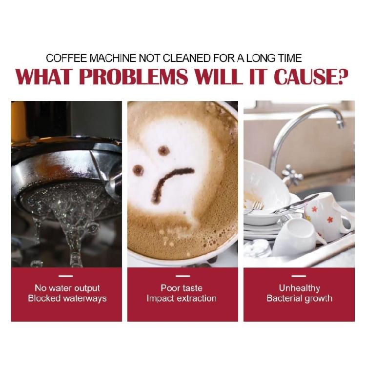 Powerful Descaling Tablets Agent for Coffee Machines Improve Performances