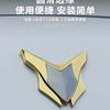 Piaggio motorcycle electric car all-metal decorative sticker 3D three-dimensional modified shield logo front windshield side logo badge