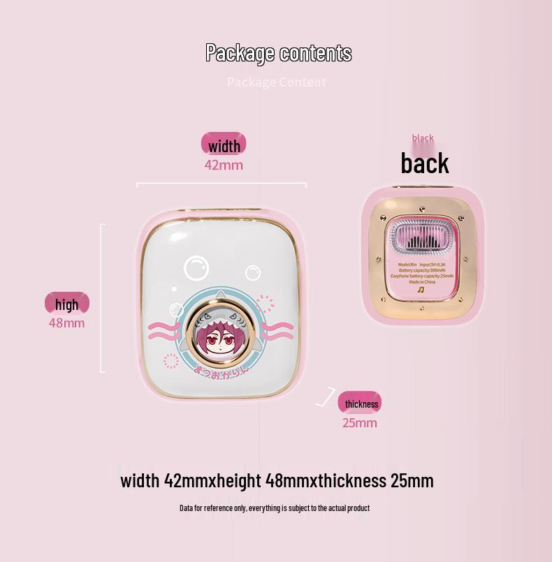 Беспроводные внутриканальные наушники Matsuoka Rin с Bluetooth — аниме-издание