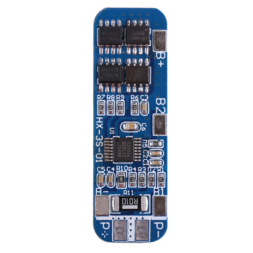 3 Series 11.1V 12V 12.6V Li Ion Lithium Battery Cell BMS PCB Protection Board(#1)