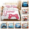 Bedding Set 3D Gamepad Print 2/3pcs Quilt Cover Bedspread Bed Soft Breathable Home Textiles Pillowcase Microfiber