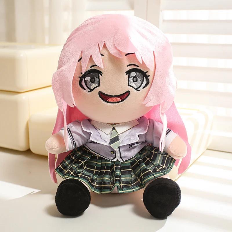 BanG Dream! Это плюшевая игрушка Чихая Анон из MyGO, мягкая, милая, аниме-кукла с набивкой, в детализированной форме, кавайная плюшевая игрушка для фанатов