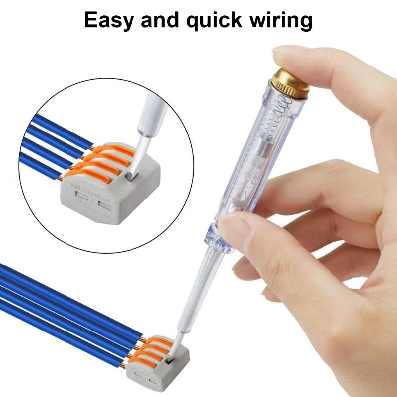 Набор соединительных клемм для сращивания проводов, набор клемм для сращивания проводов, набор быстроразъемных клемм для проводов, набор электрических клеммных блоков