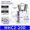 Angular Type Air Gripper Claw Pneumatic Cylinder Robot Gripper Double Action MHC2-10D MHC2-16D MHC2-20D MHC2-25D MHC2-32D