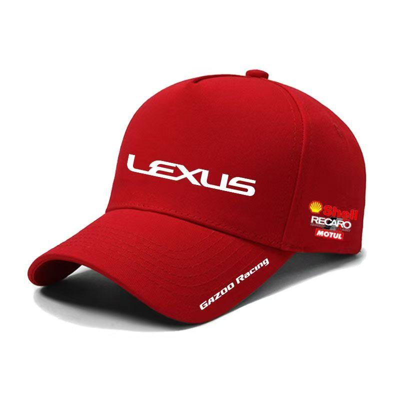 Lexus premium cotton hat, Lexus car enthusiast club customized baseball hat, outdoor dome curved brimmed sun hat AEL1