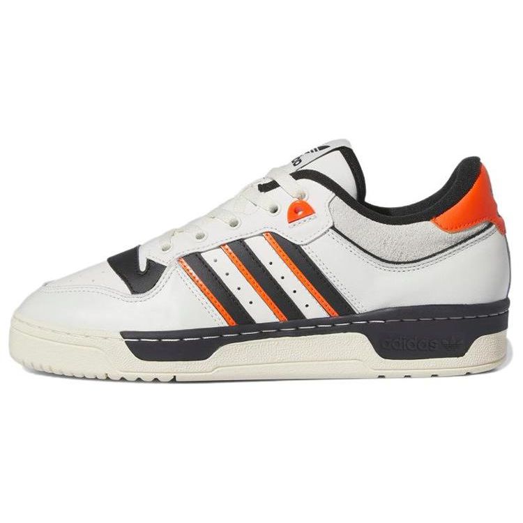 adidas Кроссовки унисекс Rivalry 86 Low White Black Impact Orange Orange IE7140