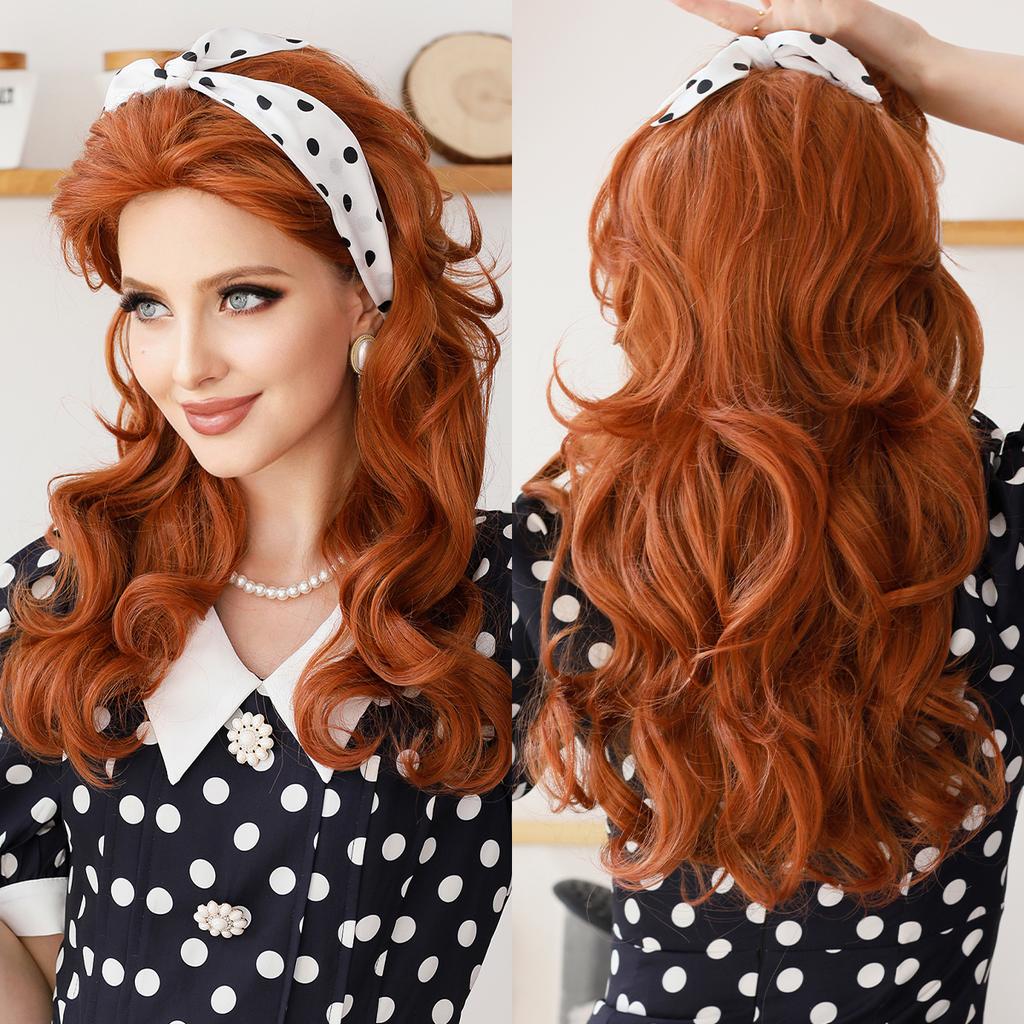 Professional  WIGS Barbie Wig Long Blonde Wigs for Women Daily Party Loose Synthetic Body Wave Hair Wig for Girls Halloween Cosplay