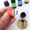 1/10Pcs Mini Flashlight USB Rechargeable Multifunction Torch Lamp Pocket Keychain Flashlight Waterproof Outdoor Camping Light