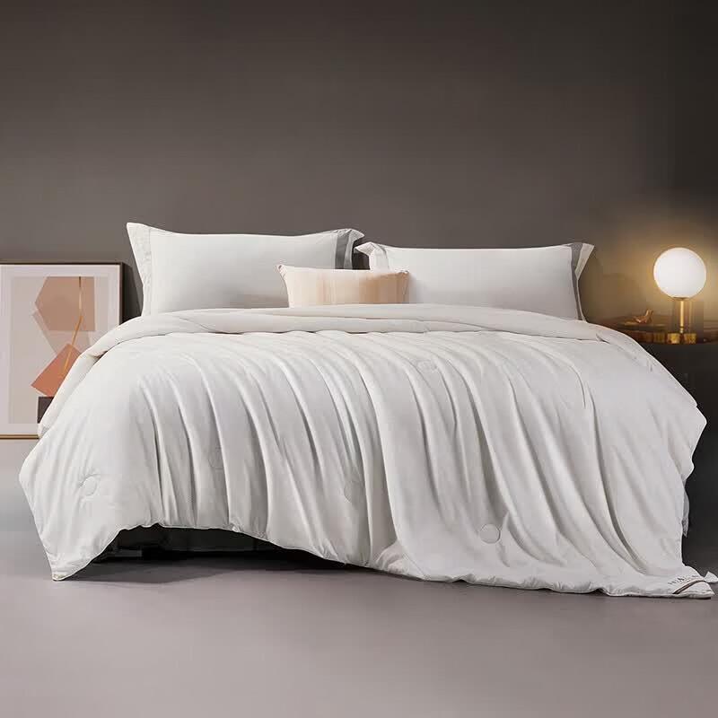 Fuanna Silky Antibacterial Tussah Silk Summer Quilt