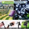 Solar Led String Lights Outdoor Cherry Flowers String Lights With 8 Modes Lighting Camping Garden Christmas Decor Solar Lamp
