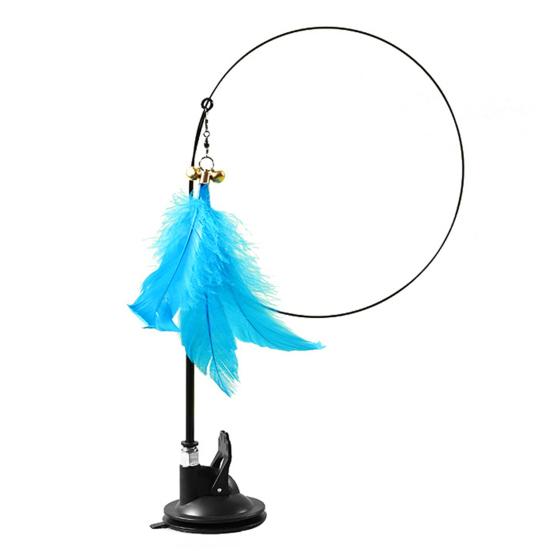 Игрушка-палочка для кошек, съемная, легкая, мощная, снимает скуку, ручная тизер, присоска, палочка, игрушка, продукт для домашних животных