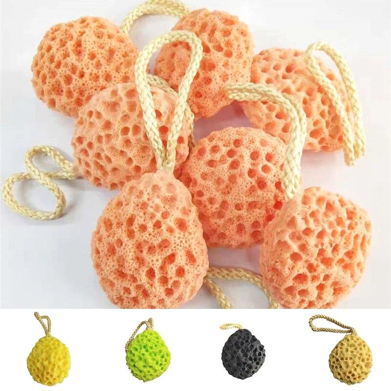 New Soft Bath Shower Sponge Body Cleaning Sponge Body Bath Shower Spa Exfoliator Face Wash Clean Puff Scrubber Bathroom Brush