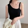 2024 Summer Sexy Strap Tops Chiffon Sleeveless Camisole Women Simple Thin Wild Solid Color Vest Women Tops Female Camisole