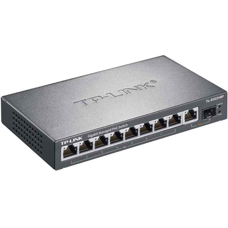 TP-Link 10-Port Full Gigabit Web/Cloud Managed PoE Switch CN plug (adapter included)