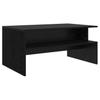 Coffee Table Black Oak Look 90 x 55 x 42.5 cm Engineered Wood