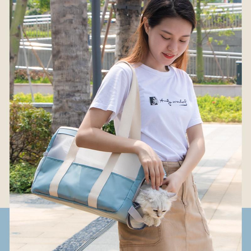 Кошки и Собаки Выходят Портативная Дышащая Портативная Сумка Переноски для Питомцев