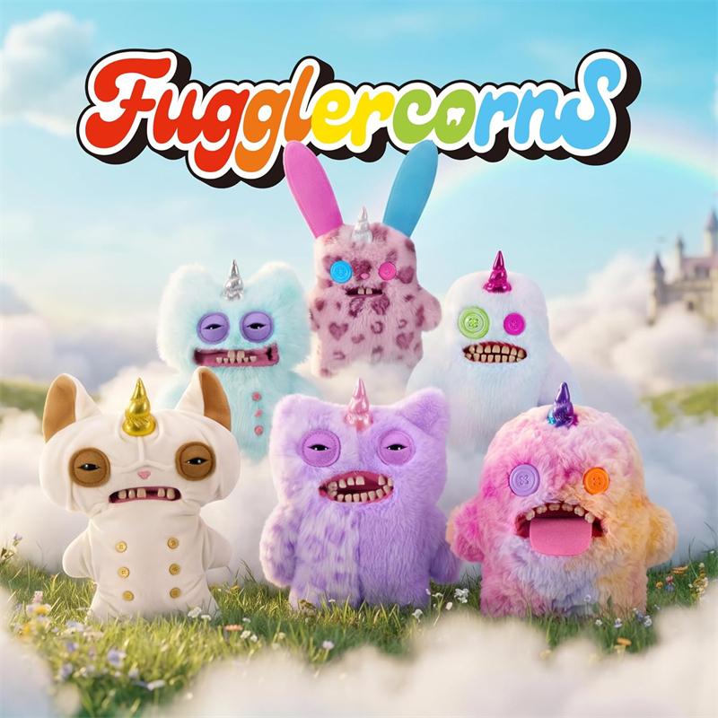 Новые Забавные Уродливые Зубастые Монстры Плюшевые Игрушки Fugglercorns Коты из Переулка Злодеев Любовь Факсов Набитые Плюшевые Куклы Подарки