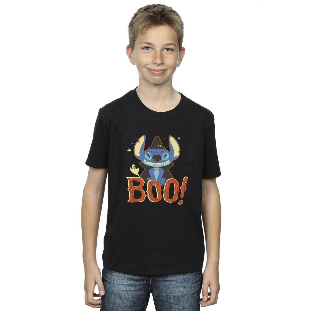 Disney Boys Lilo & Stitch Boo! T-Shirt