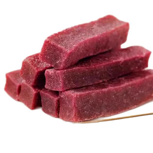 Hawthorn Strips with Mulberry, Dried Tangerine Peel & Blueberry - Pure Fruit Slices, Original Flavor, Popular Internet Snack
