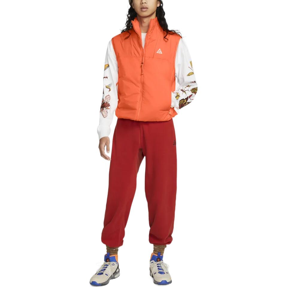 Nike ACG Жилеты Мужские Оранжевый Стойка Умеренный Другое DQ5778-891