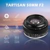 TTartisan 50mm F2 Full Size Manual Focus Lens Compatible with Nikon Z Mount Cameras Z5 Z6 Z7 Z6II Z7II Z50 ZFC Z30 Year Warranty Etc. [2 Included]