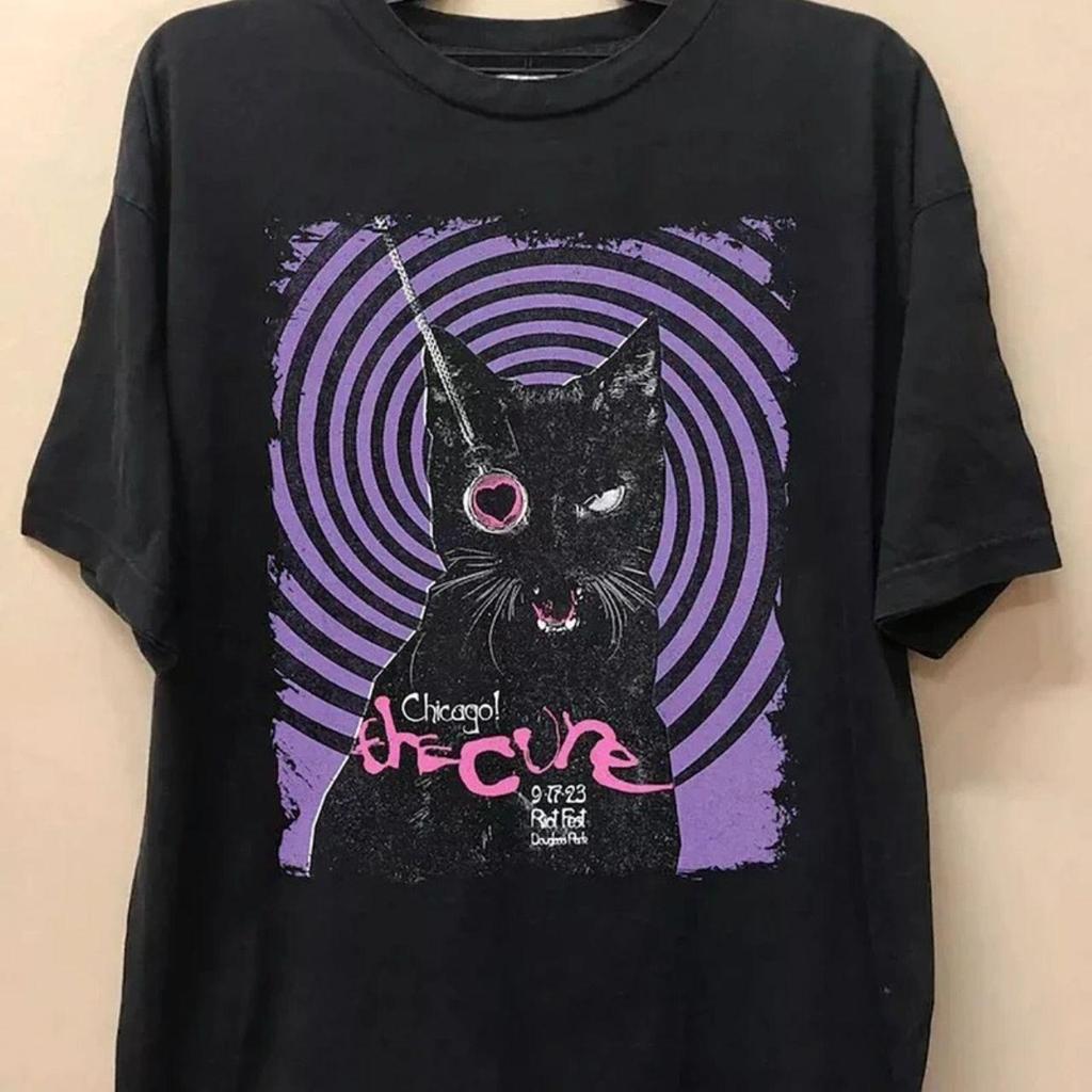 The Cure "Love Cat" album Unisex T-Shirt S-5XL
