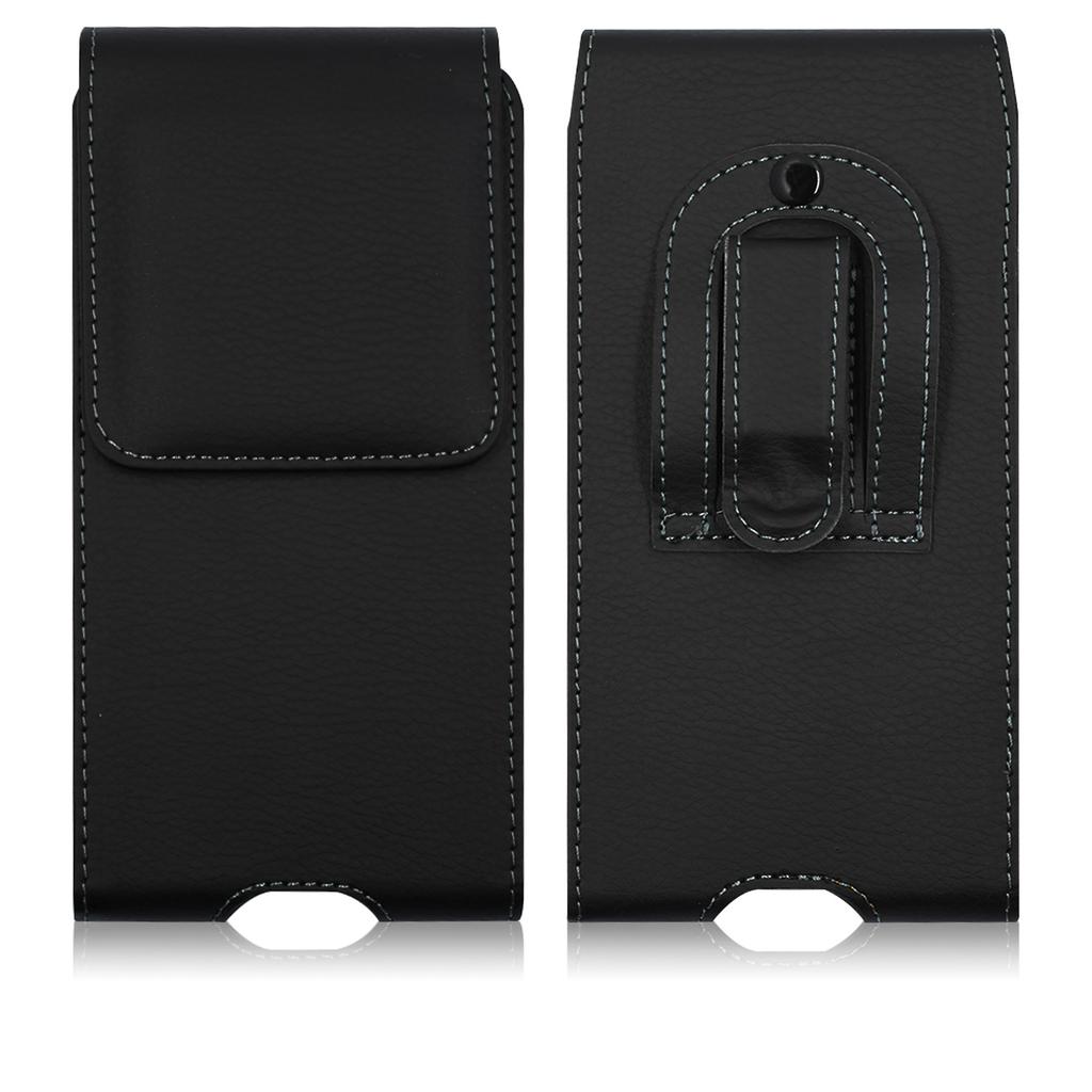 Waist Bag Travel Hiking Mobile Phone Case Cover Genuine Leather Phone Belt Pouch Purse Card Pack