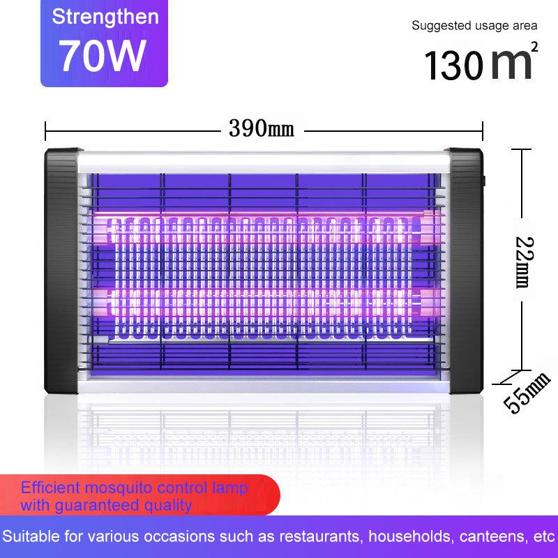 Commercial hanging mosquito lamp Out-of-court mosquito trap Silent mosquito trap 70W Insect fly Restaurant Farm insect repellent