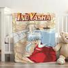 Anime Inuyasha Blanket Soft and Skin Friendly For Couch Bed Napping Bedspread All Seasons Comforter