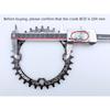 104BCD Round Narrow Wide Chainring MTB Mountain Bike Bicycle 104BCD 32T 34T 36T 38T Crankset Tooth Plate Parts 104 BCD