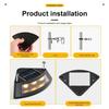 1/4pcs Solar Step Lights Outdoor Garden Courtyard Decor Warm/ White LED Pathway Lighting Sun Lamp for Walkways Staircases Garden