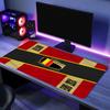 Football club logo Mouse Pad - Non-Slip Rubber Base, Smooth Surface for Work,Gaming,Office,And Home Use, Desk Mouse Pad