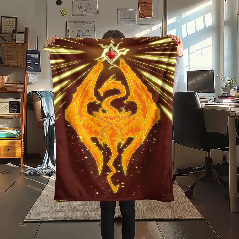 Third-person game Print FlAannel Blanket, High quality Comfortable for All Seasons, Home Decor, Warmth and Comfort