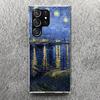 Claude Monet Garden Lotus Bridge Print Soft Case for Samsung Galaxy S25 Edge S24 S23 S22 Ultra S21 Plus S20 FE Phone Shell S10 +