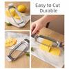 Kitchen Gadgets Stainless Steel Cheese Slicer Durable Handheld Wire Ham Slicer Non-Stick Drop Resistant Butter Cutter Kitchen