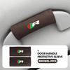 Suede Car Roof Armrest Handle Protection Cover Soft Comfortable Protector Covers For Jaguar S-Type F-Type X-Type F-Pace I-Pace SS2
