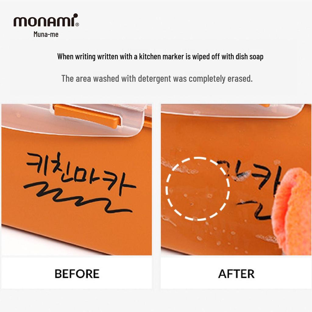 Monami 420 Ceramic & Grout Marker Pen for Food Containers, Original Korean Import, Model 05034