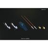 HGCE 201 Mobile Suit Gundam SEED DESTINY Strike Freedom Gundam 1/144 Scale Color-Coded Plastic Model Kit, Blue