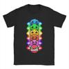 Unisex Unisex Tshirts Runner Geometry Dash Game Funny 100 Cotton Tees Short Sleeve Geometric Dash T Shirt Crew Neck Clothes Summer