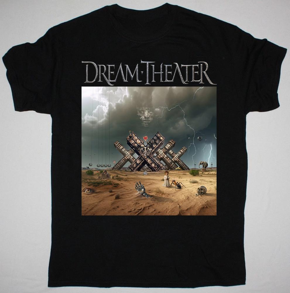 Dream Theater - Футболка с логотипом 40-летнего юбилейного тура 2024-25 Унисекс S -5XL BO225 Унисекс Футболка