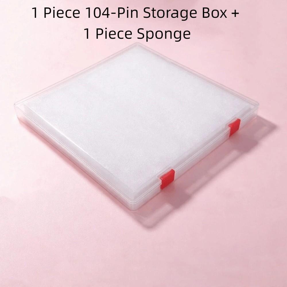 Anti-Spill Perler Bead Storage Box Transparent Semi-finished Storage Box Project Storage