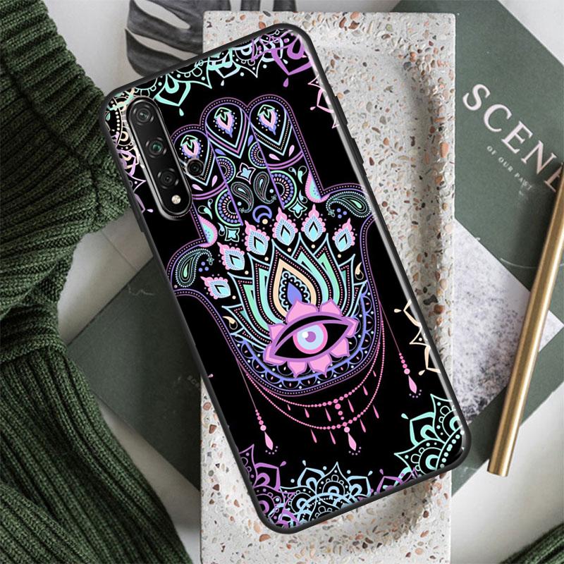Рука Хамса Фатимы Искусство Для Huawei Nova 10 9 SE 5T 12s 12i 11i Y91 Y90 Y60 Y70 Y72 Y61 P60 Pro P20 P40 P30 Lite Чехол