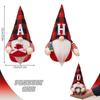 7 Letters Gnome Faceless Doll Ornaments Happy New Year Dwarf Doll Figurine  Kid Gifts