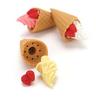 Office Supplies Macaron Leafs Correction Tools Drawing Accessories Rubber Eraser Pencil Erasers