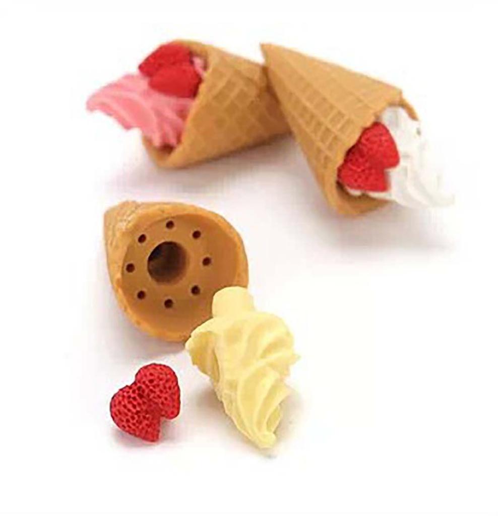 Office Supplies Macaron Leafs Correction Tools Drawing Accessories Rubber Eraser Pencil Erasers