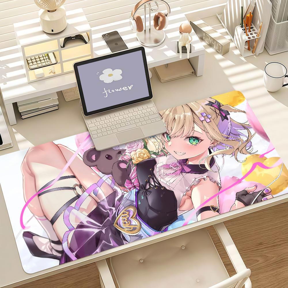 Kurumi Noah Anime Large Gaming Mouse Pad Antislip Rubber Desk Mat Keyboard Pad For Laptop Computer Home Gaming Desktop Decor